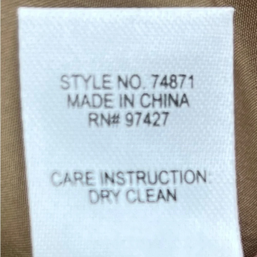 Dolce Cabo Mid Length Brown Faux Fur Jacket - Size Medium - Picture 10 of 11